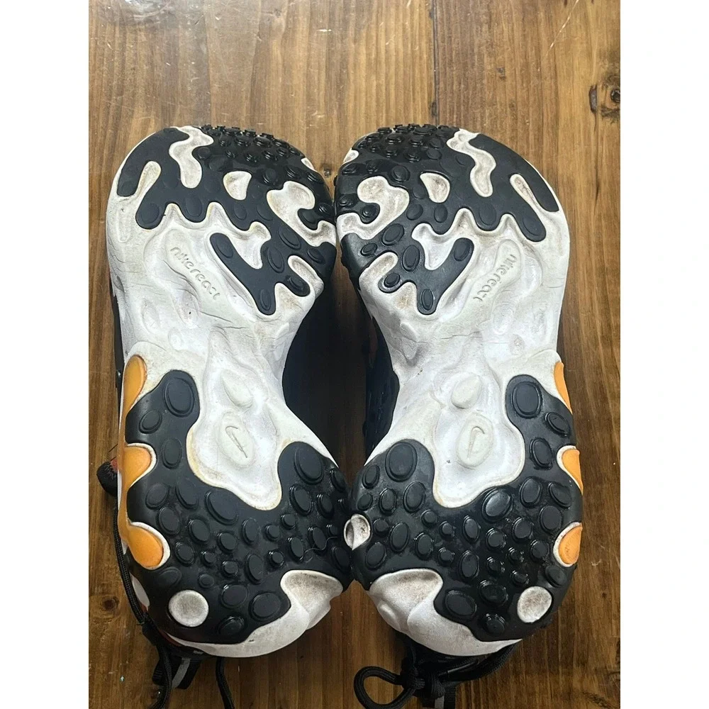 Nike React Presto Tiger Orange Black Mens Shoes CN7664-800 Size 7.5